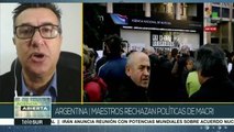 Romero: Pdte. Macri ha eliminado derechos argentinos como paritarias