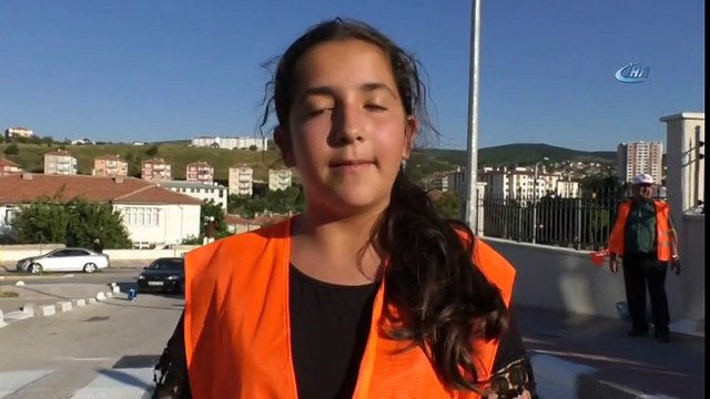 Yozgat’ta Çocuklar Farkındalık Oluşturmak İçin Üç Boyutlu Yaya Geçidi Yaptı