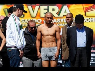 Orlando Salido LOSES TITLE ON SCALE vs Vasyl Lomachenko