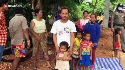 Newborn baby boy rescued after being abandoned on building site