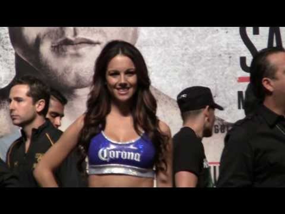 Saul Canelo Alvarez vs Alfredo Angulo (Undercard Weigh-in)