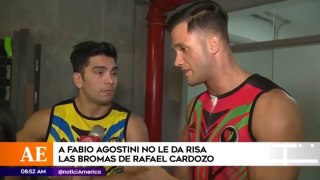 Fabio Agostini puso en su sitio a Rafael Cardozo fuera de cámaras