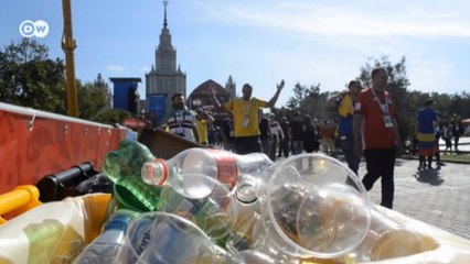 Раздельный сбор мусора на ЧМ-2018: куда отправляются банки и пластиковые стаканчики (03.07.2018)