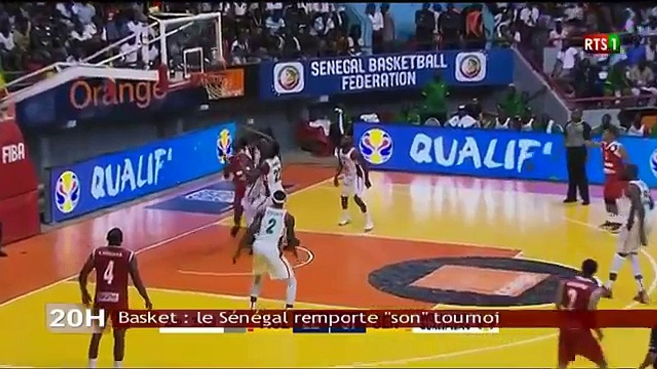 Basket :  le Sénégal remporte son tournoi