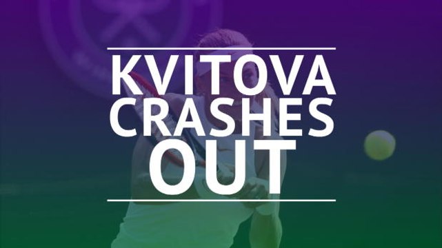 Breaking News Alert - Kvitova crashes out