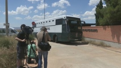 Junqueras, Romeva, Sánchez y Cuixart ya están en la prisión de Zuera