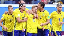 Suecia vence 1-0 a Suiza y pasa a cuartos del Mundial