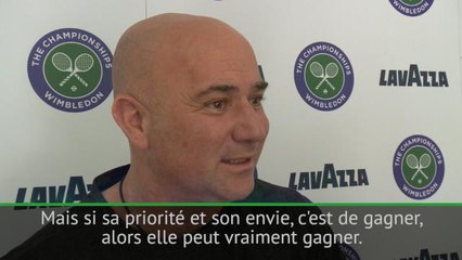 Wimbledon - Agassi : ''Si Serena y met tout son coeur...''