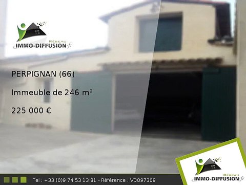 Immeuble A vendre Perpignan 246m2 - Moyen Vernet