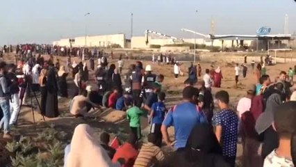 Filistinli Kadınlar Gazze Sınırında