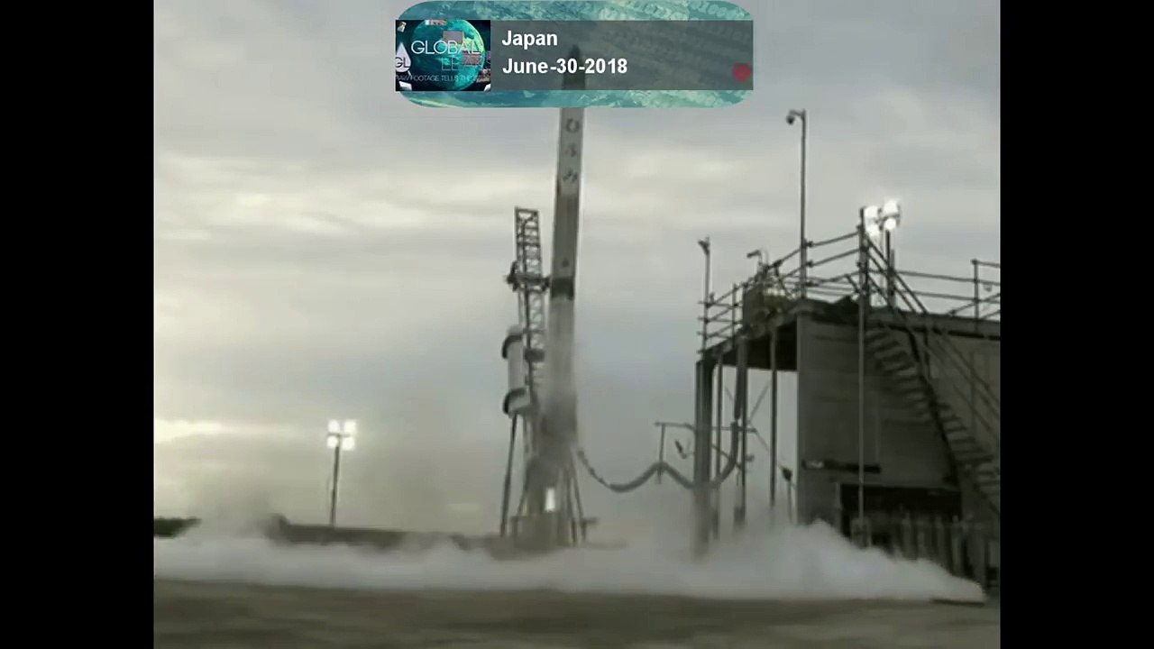 Lancer de fusée au Japon : elle s'arrête net et retombe !