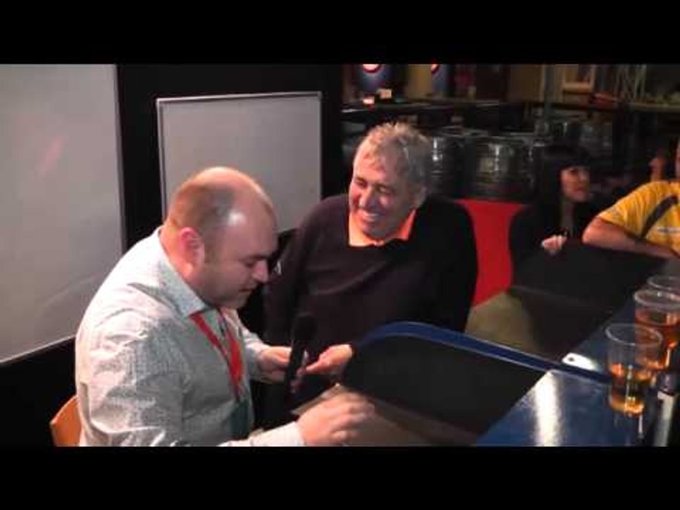 Darts - GARY WILTSHIRE AT HIS BETTING SHOP WITH MAD DARTS FANS IN BUTLINS