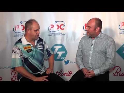 Darts - IAN DIAMOND WHITE BEATS RONNIE BAXTER AND TALKS EXCLUSIVELY TO TUNGSTEN TALES