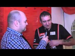 RICHIE BURNETT TALKS ABOUT HIS FIRST ROUND VICTORY