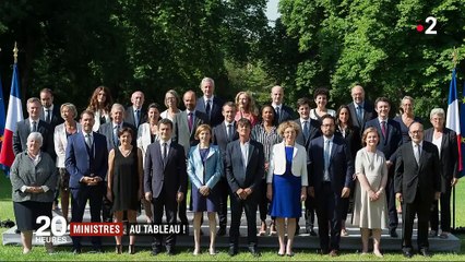 Les ministres du gouvernement d’Édouard Philippe au tableau !
