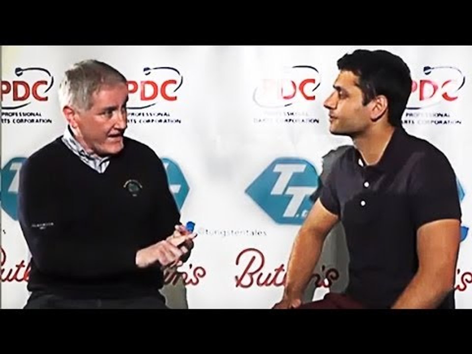 Darts - JOHN RAWLING ITV COMMENTATOR TALKS DARTS AND BOXING