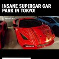 Ce parking de tokyo est rempli de supercars - Lamborghini, Ferrari,  Porsche...