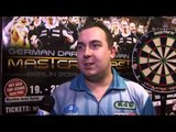 Darts- ALEX TALKS TO KIM AFTER HIS SECOND ROUND WIN AGAINST 
