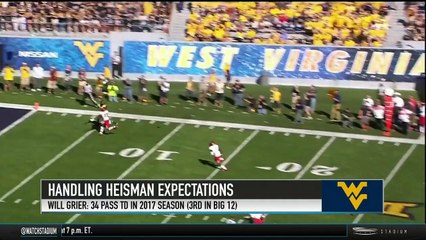 Will Grier Talks West Virginia, Heisman Hopes, and NFL Draft