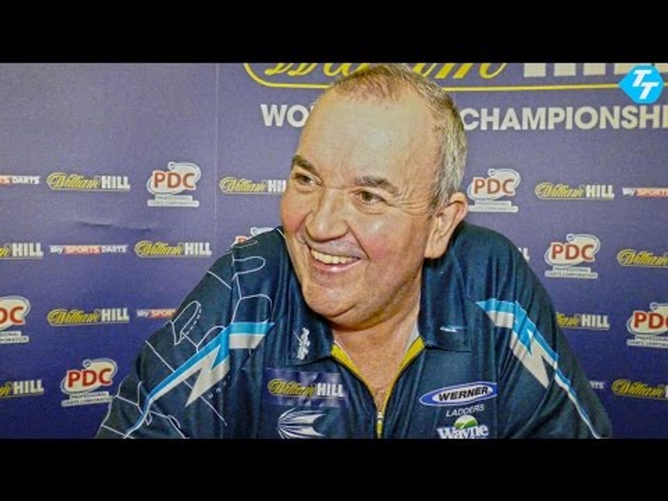 Will Phil Taylor be celebrating new years eve with fish & chips?