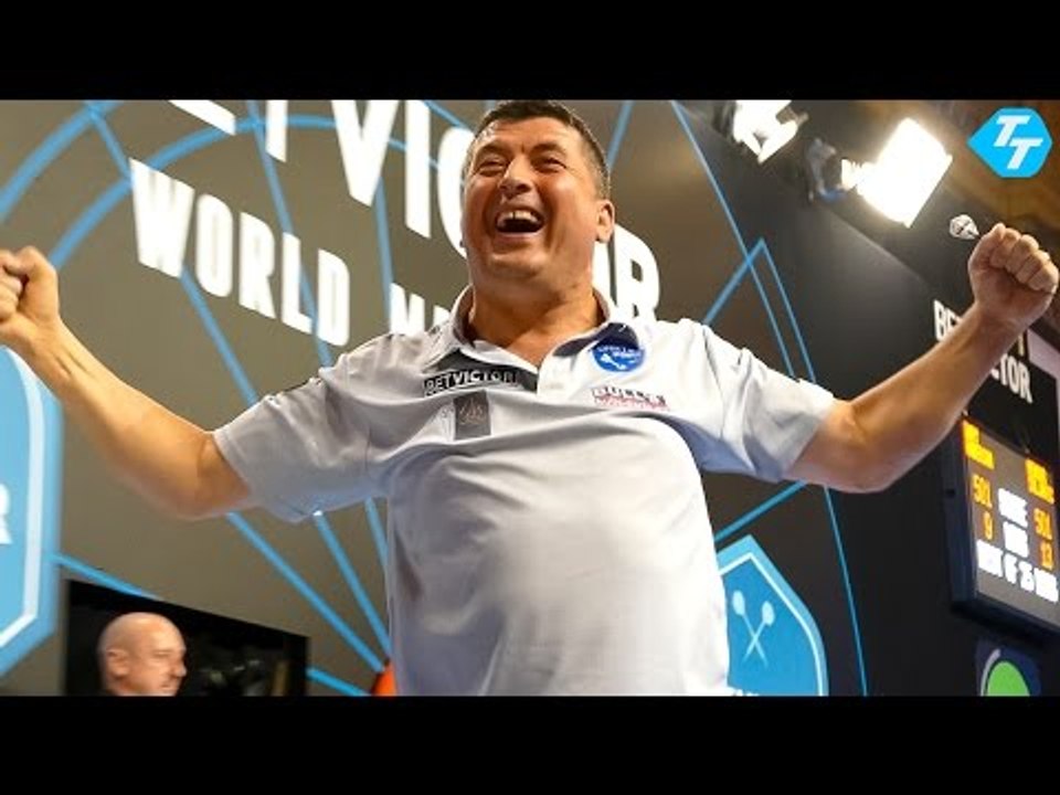 Mensur Suljovic hat Gary Anderson an der World Matchplay einen Schock bekommen