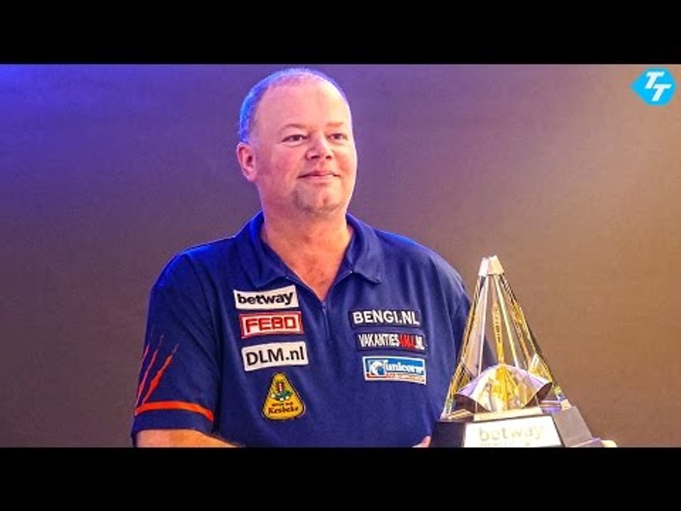Raymond Van Barneveld talks ahead of the Premier League Darts Finals