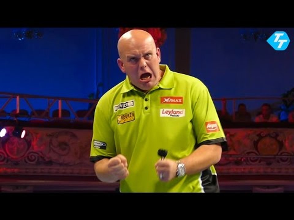 Michael van Gerwen beats Ian White 16-13 and heads into the Semi Finals
