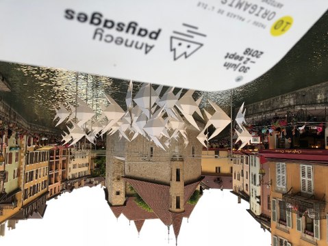 Avec le festival Annecy Paysages , la ville se transforme en galerie d’art à ciel ouvert