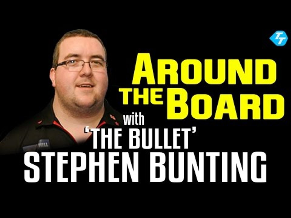 Stephen 'The Bullet' Bunting goes 'Around the Board' with Paul Starr