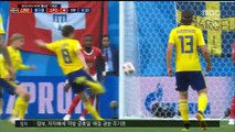 [월드컵-영상] 스웨덴, 스위스 꺾고 24년 만에 '8강' 진출