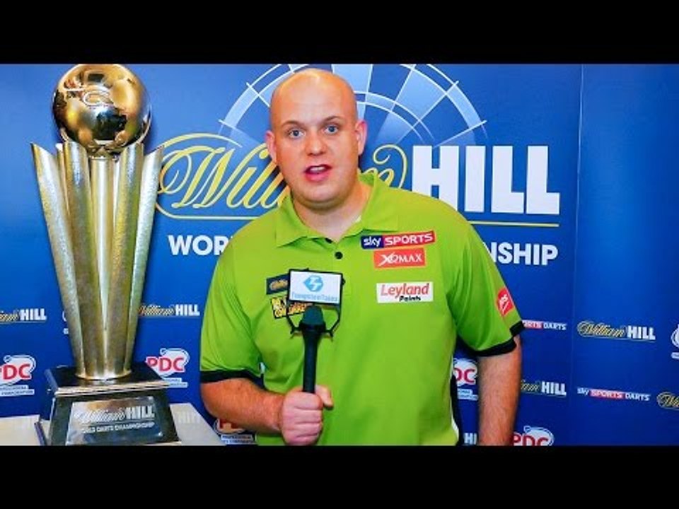 Exclusive Interview with Michael van Gerwen ahead of the 2016 William Hill World Darts Championship