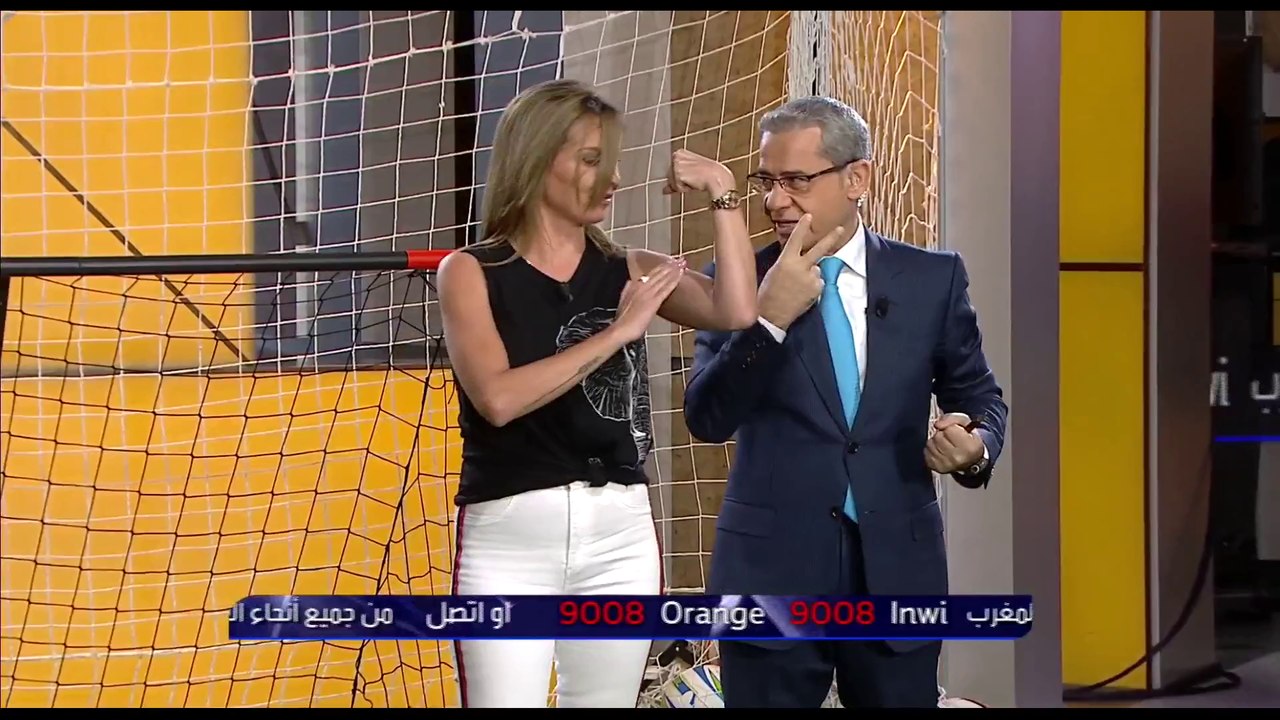 تحدي ضربات الجزاء بين مصطفى الأغا و ميسون أبو أسعد