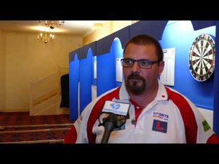 Peter Machin on progressing to the BDO World Trophy Quarter Finals.