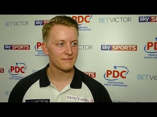 Josh Payne after a 10-7 loss to Robert Thornton