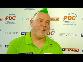 Peter Wright on his 11-6 win at the World Matchplay