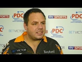 Adrian Lewis is full of fighting talk after his 1st round World Matchplay win