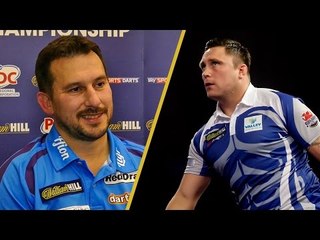 Jonny Clayton wins his first game at Ally Pally