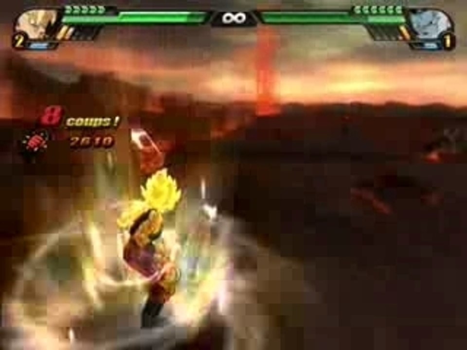 Dragonball z budokai tenkaichi 3 freezer vs contre sangoku