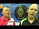 Glen Durrant and Liam Kelly after the BDO Wolverhampton Classic final