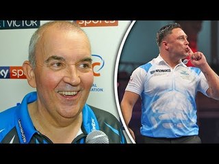 Phil Taylor 'Gerwyn Price Is Like Conor McGregor On Stage!' | 10-5 Win In Round 1