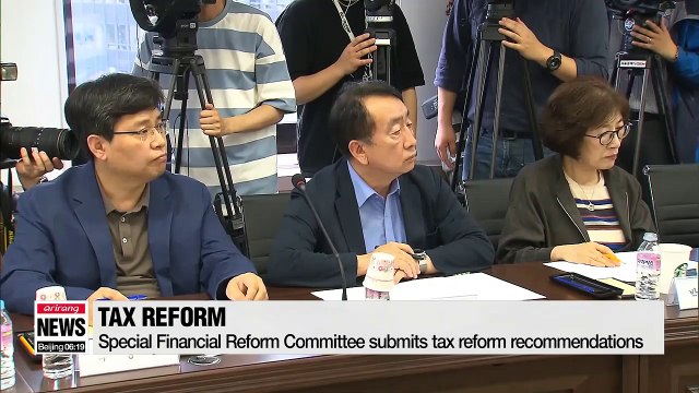 Special Financial Reform Committee proposes tax reform plan to the government