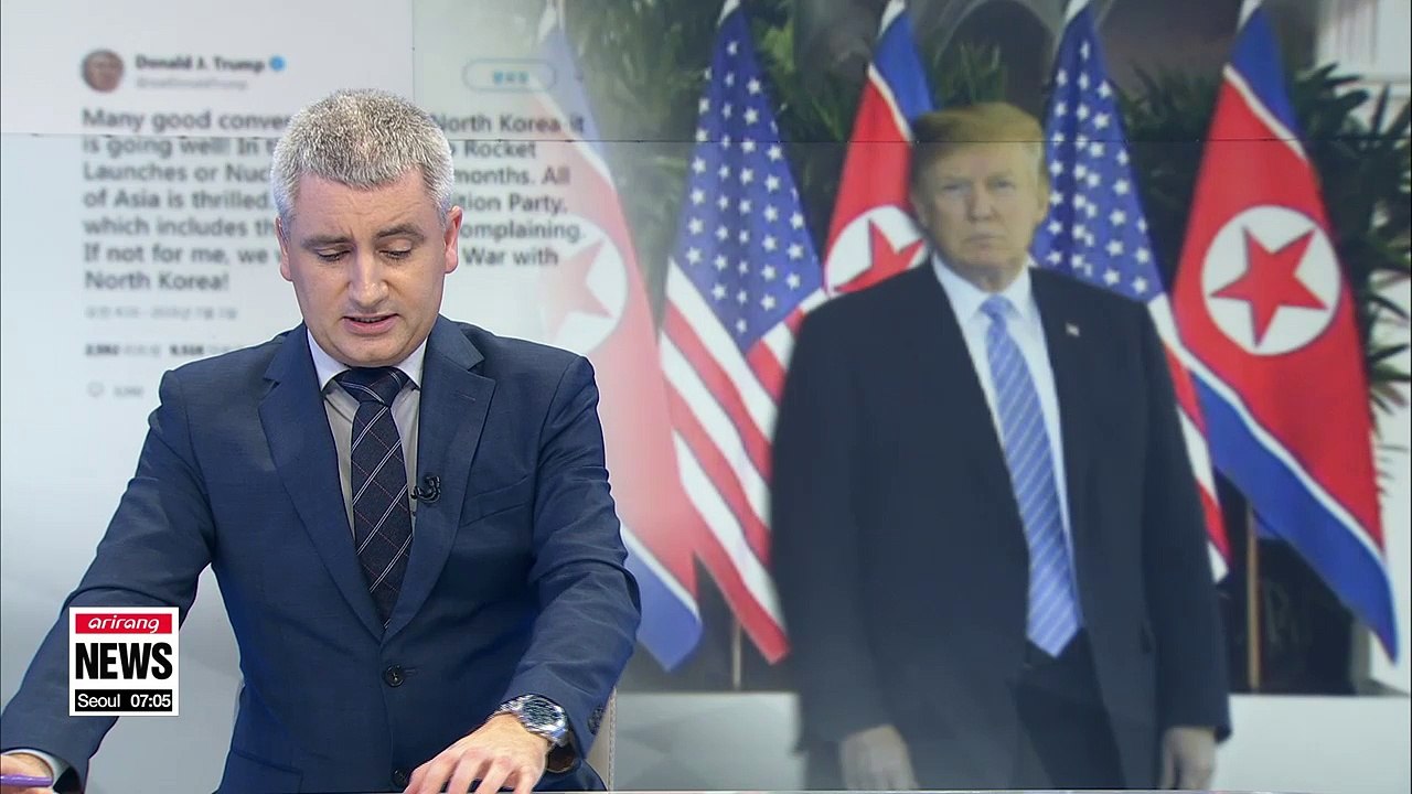 Nuclear talks with North Korea going well: Trump