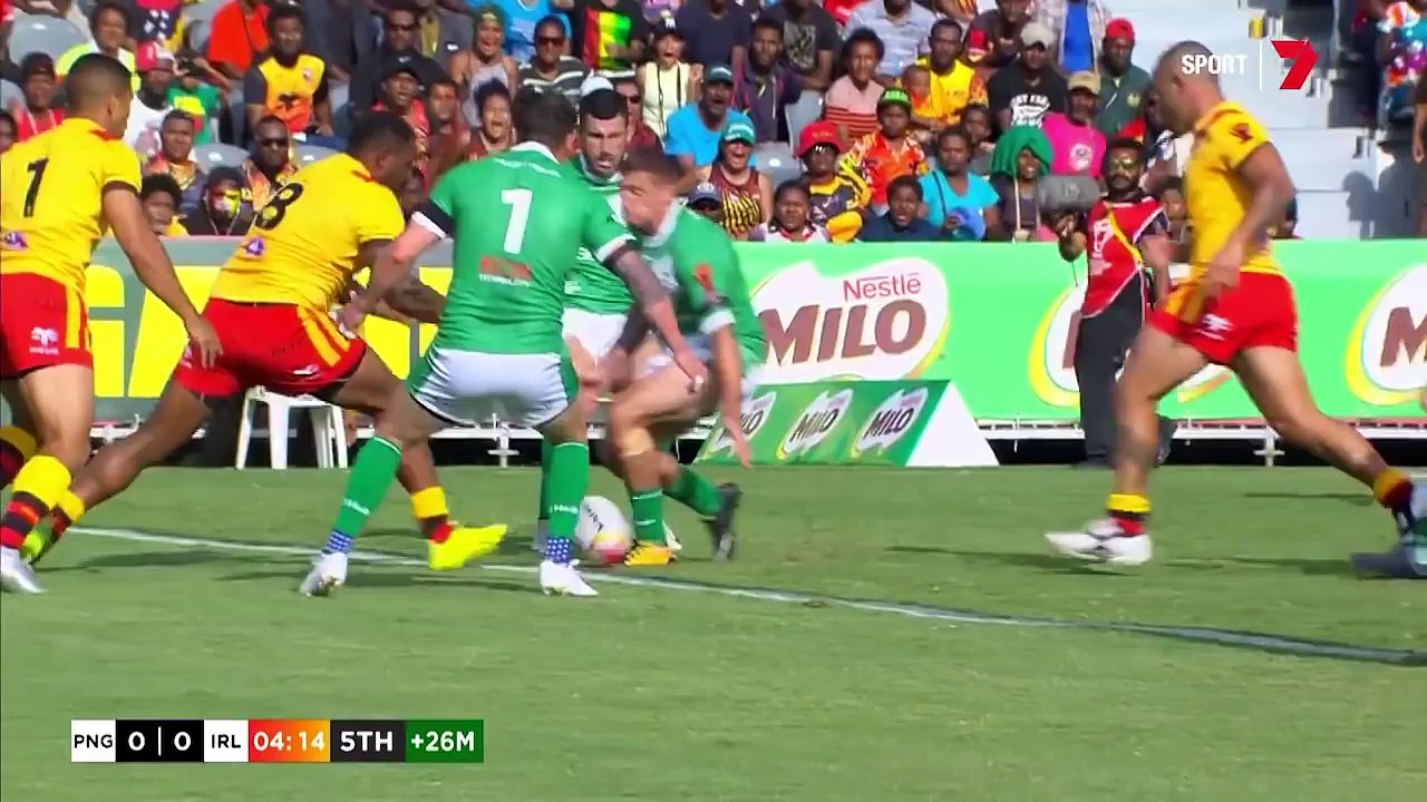 PNG Kumuls V IRLAND Rugby League World Cup Highlights 2017