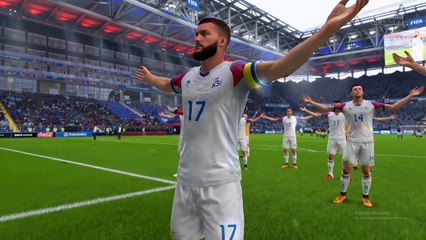 4K.HD Iceland Viking Clap FIFA 18 *WORLD CUP MODE*