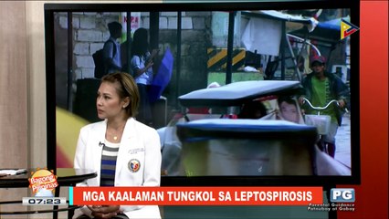 ON THE SPOT: Mga kaalaman tungkol sa leptospirosis