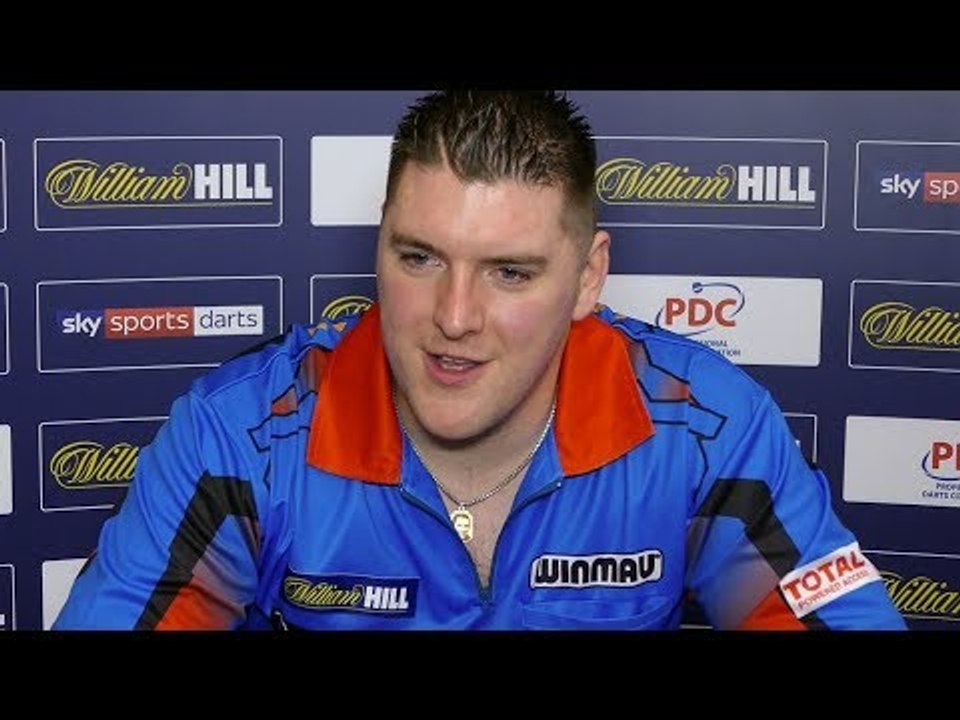 Daryl Gurney After Defeating Ronny Huybrechts 3-1 | World Darts Championship 2018