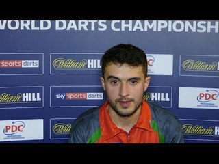 Jamie Lewis 'Disapointed but also happy' | After 6-1 LOSS to Phil Taylor | World Darts Championship