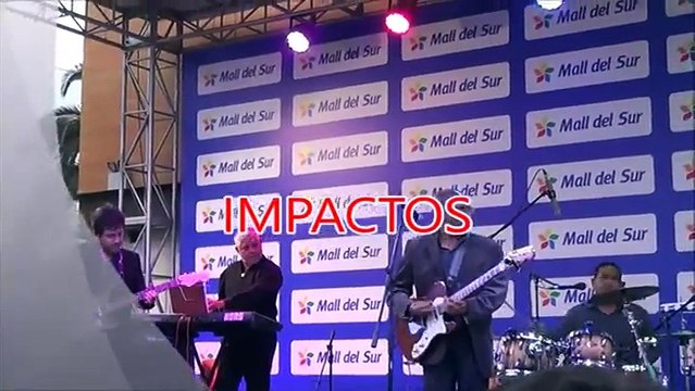 Cantante Musica del Recuerdo - Nueva Ola - Grupo IMPACTOS - Va cayendo una lagrima V Festival Quiero Vivir en Mall del Sur - Show musical nueva ola lima peru