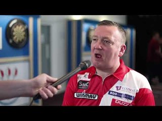 Glen Durrant has just seen off Darius Labanauskas in an epic quarter final darts