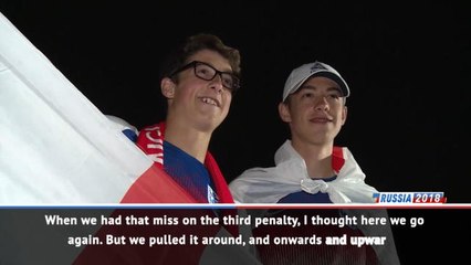 Fan colour - 'Football's coming home!'